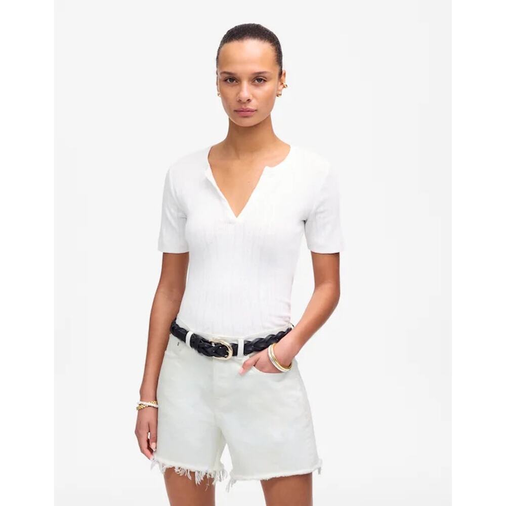 NWT Madewell The Brynn Long Short Size 33